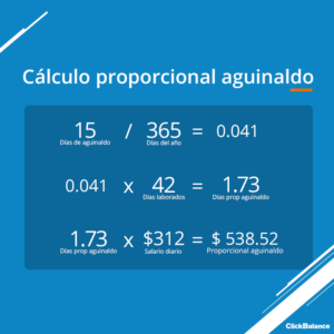 Aprende cómo se calcula el aguinaldo