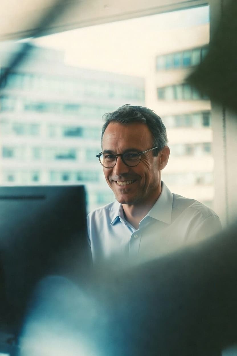 Dashboard ClickBalance - Profesional analizando datos