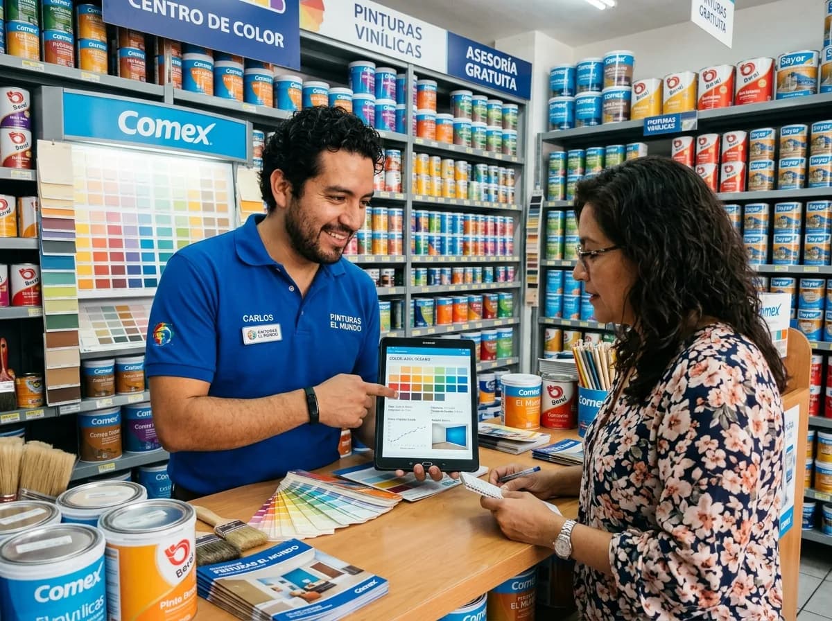Gestión de Tiendas de Pinturas y Recubrimientos