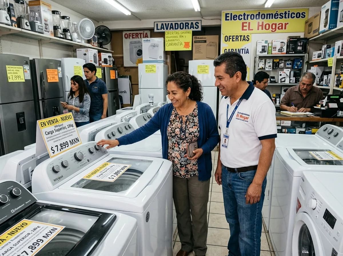 Operación de Tienda de Línea Blanca