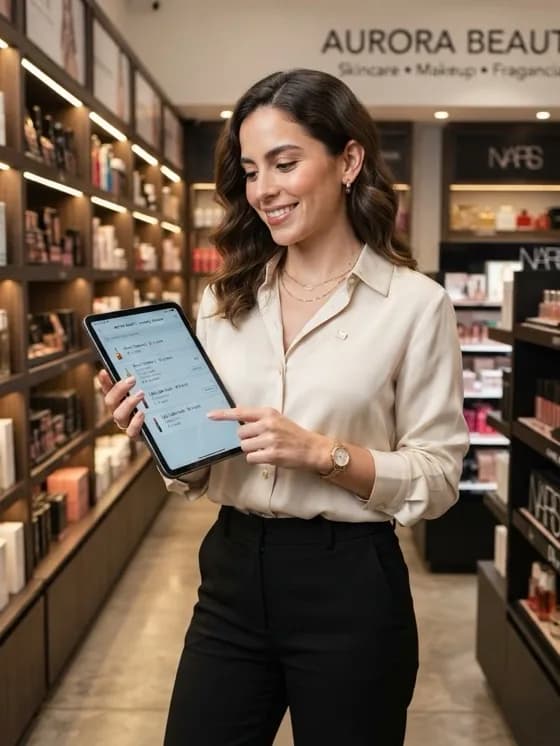 Sistema ERP para empresas de cosméticos y belleza