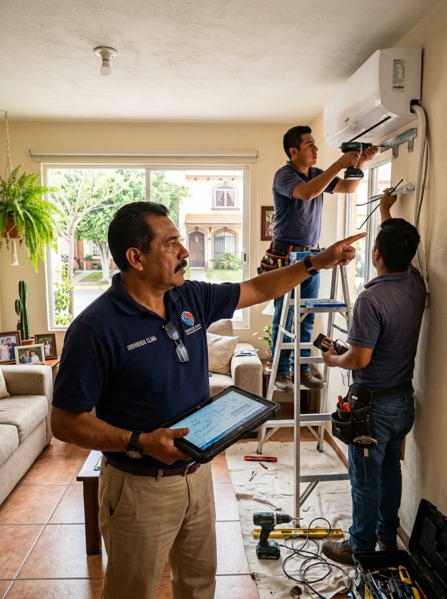 Sistema ERP para Climatización y Aire Acondicionado