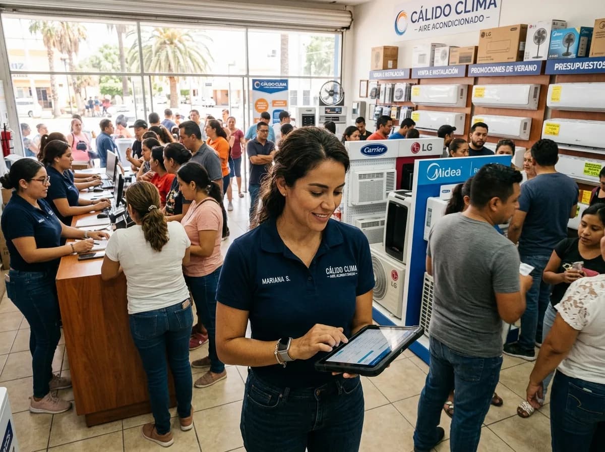 Tipos de empresas de HVAC que usan ClickBalance