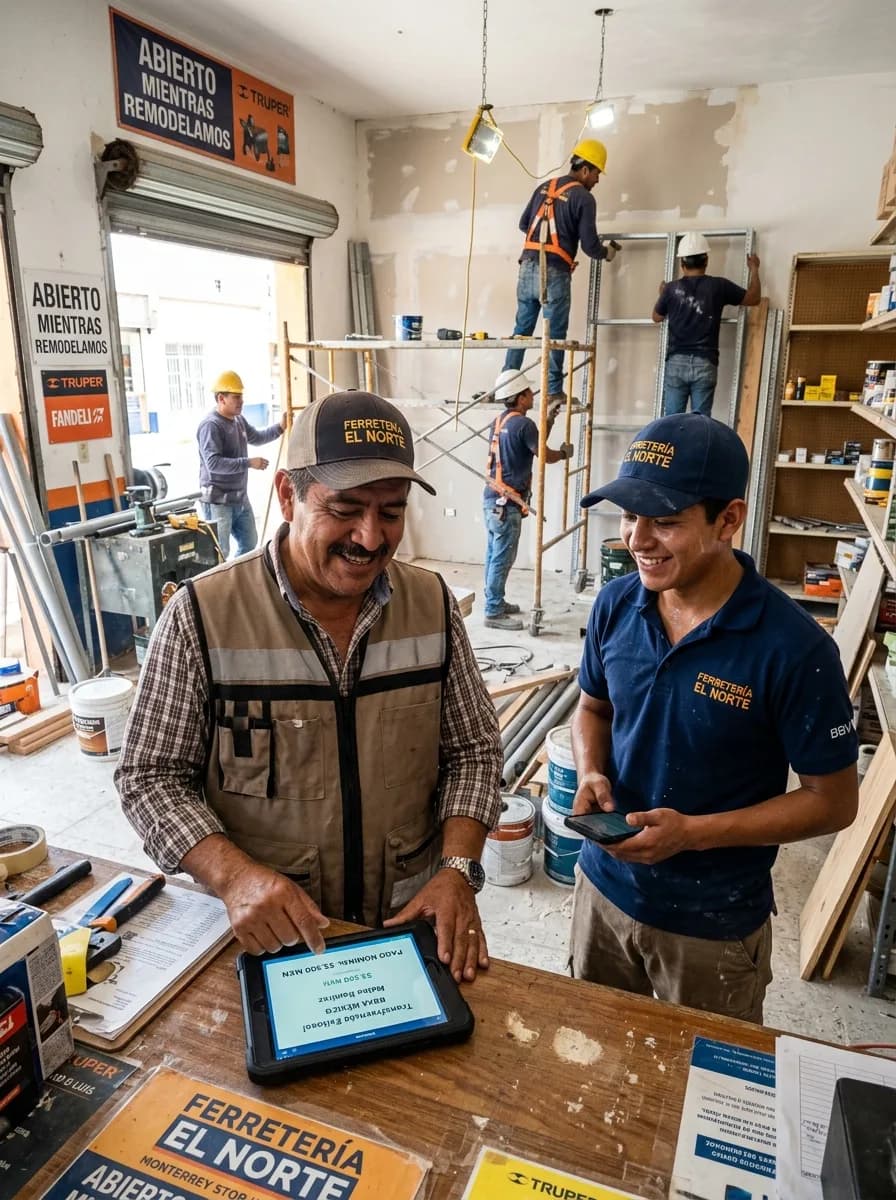 Contratista de remodelación con ERP en la nube
