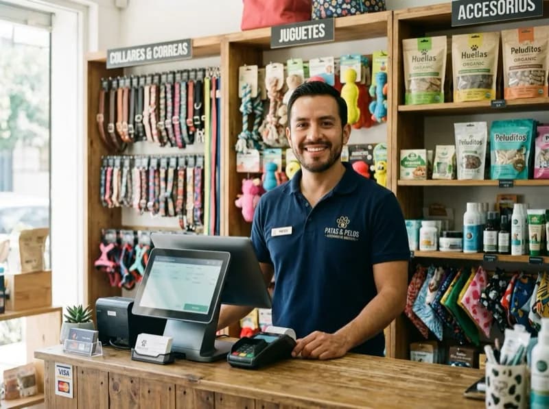Tipos de tiendas de mascotas que usan ClickBalance