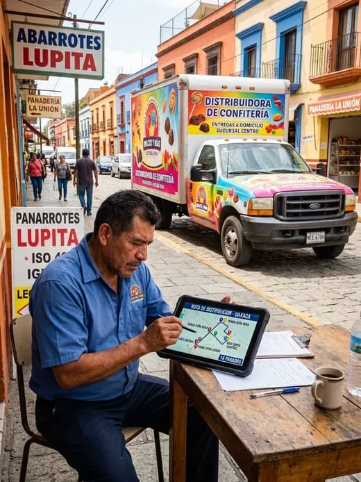 Distribuidora de dulces con ERP en la nube