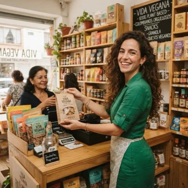 Empresa de alimentos con sistema ERP