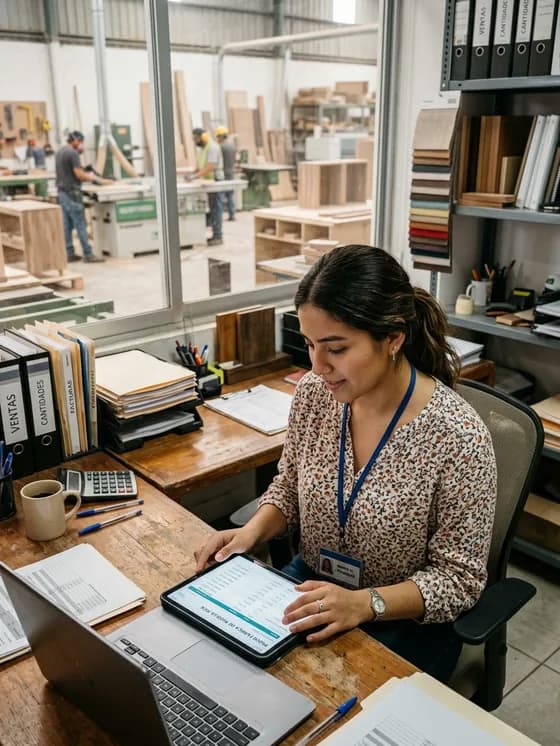 Sistema ERP para Fabricación de Muebles