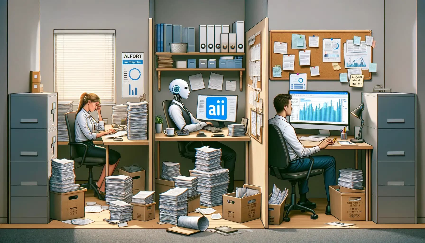 Imagen destacada: Cómo la IA (Inteligencia Artificial) puede ayudar a una PYME