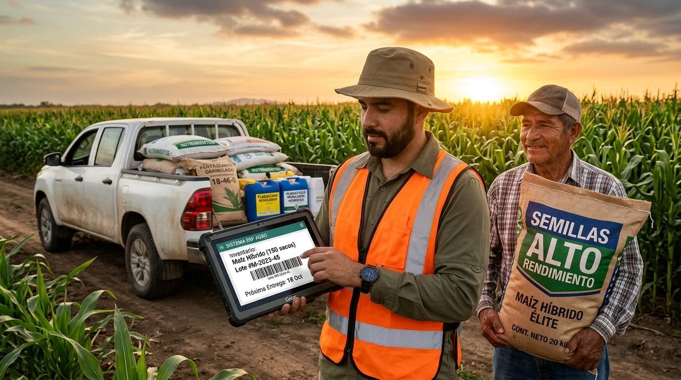 Sistema ERP para Fertilizantes, Plaguicidas y Semillas: Guía de Gestión Agrícola Integral