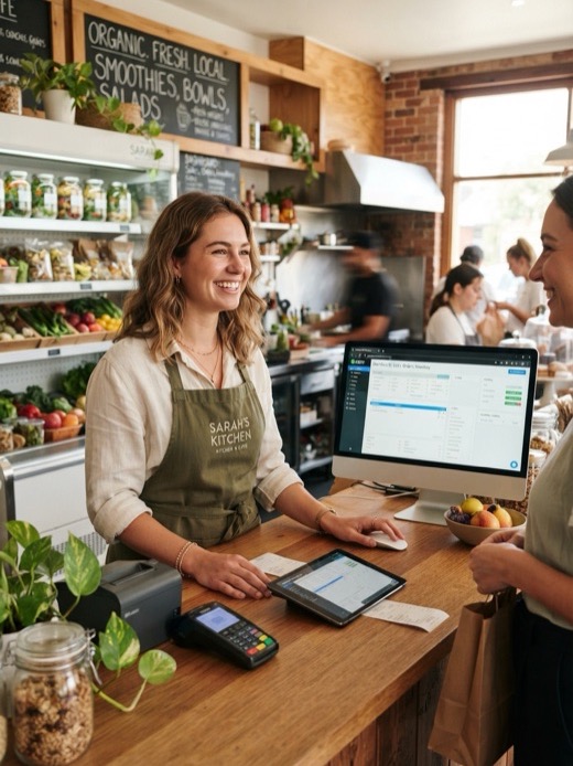 Empresa de alimentos con ERP en la nube