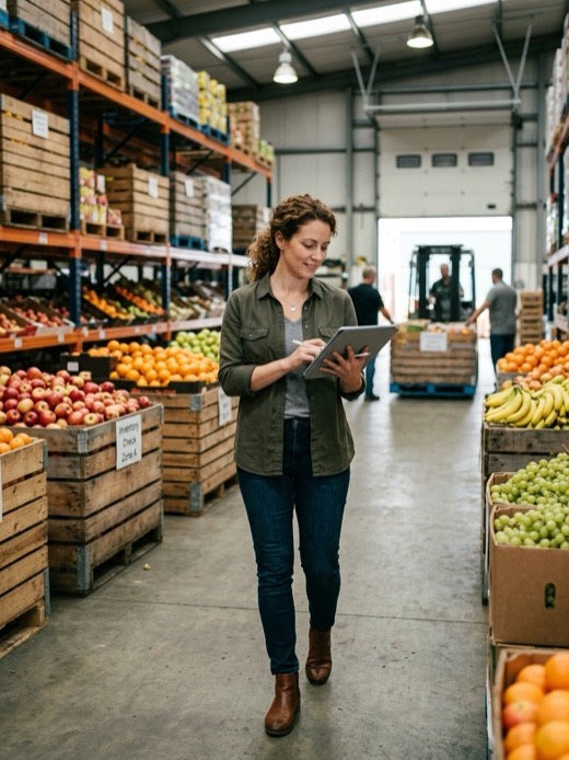 Comercializadora de alimentos con ERP en la nube