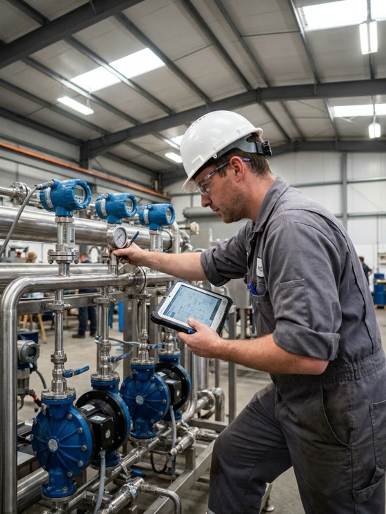 Sistema ERP para Equipos de Dosificación y Fluidos