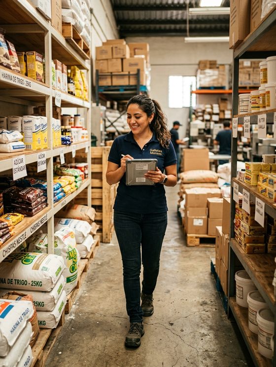 Sistema ERP para Fábricas de Galletas