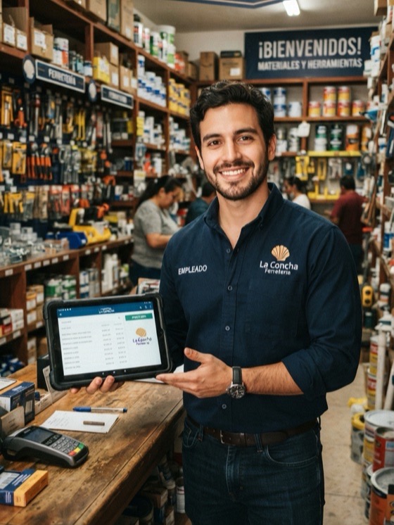 Sistema ERP para ferretería