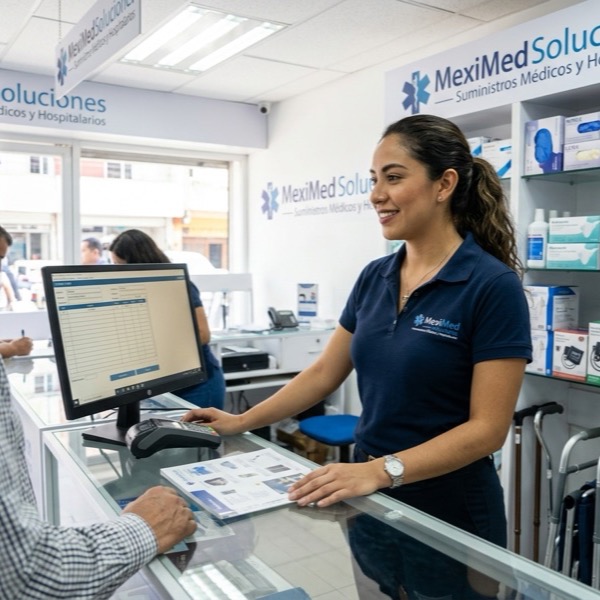 Operación de Material Médico y Curación
