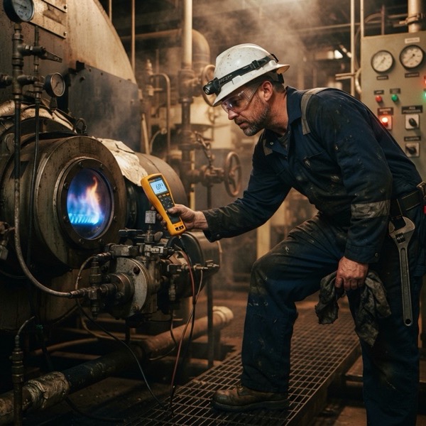 Operación de Seguridad Industrial en Equipos de Combustión