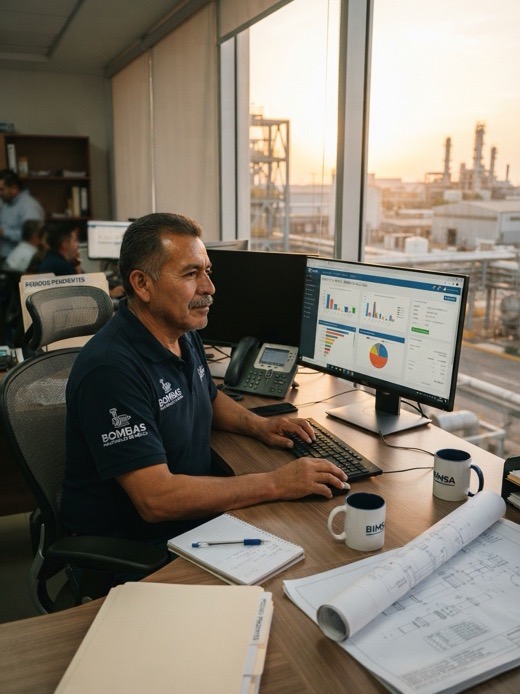 Servicios Industriales de Bombeo y Minería con ERP en la nube