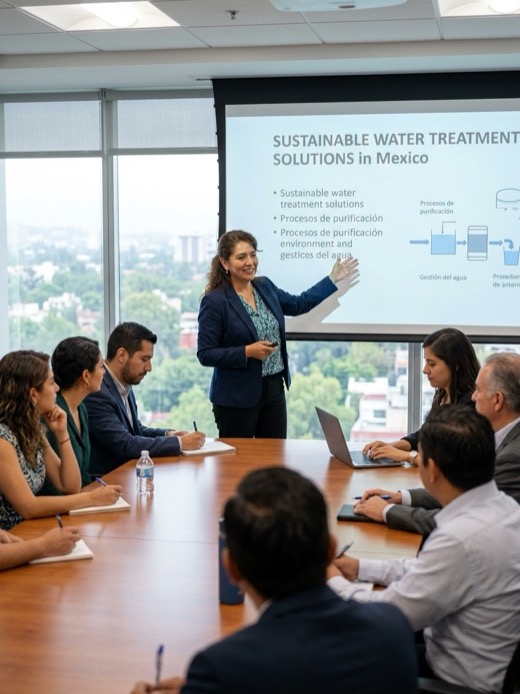 Empresa de tratamiento de aguas con ERP en la nube