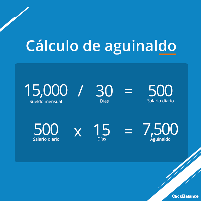 Aprende cómo se calcula el aguinaldo